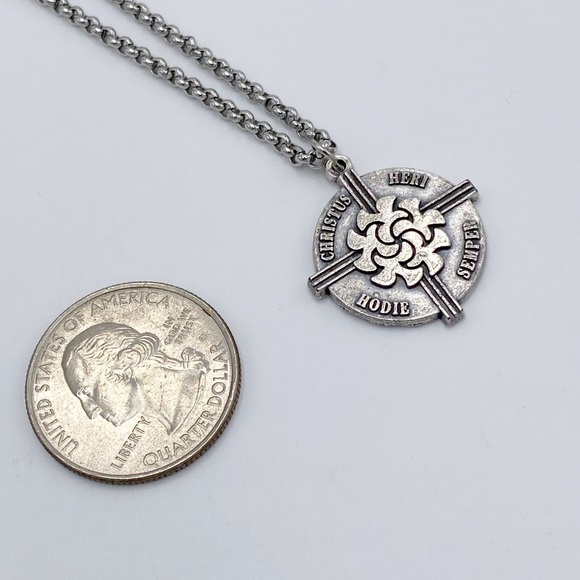 Christs Heri Hodie Semper Jubilaeum Medal A.D. 2000 Made In Italy - Picture 2 of 8